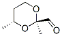 144404-96-6,1,3-Dioxane-2-carboxaldehyde, 2,4-dimethyl-, (2R-trans)- (9CI)