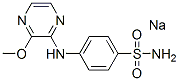 14441-76-0,sodium N-(3-methoxypyrazinyl)sulphanilamidate