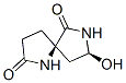 144540-04-5,1,7-Diazaspiro[4.4]nonane-2,6-dione,8-hydroxy-,(5R-cis)-(9CI)