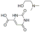 1446-06-6,1,2,3,6-tetrahydro-2,6-dioxopyrimidine-4-carboxylic acid, compound with 2-(dimethylamino)ethanol (1:1)
