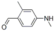 144807-49-8,Benzaldehyde, 2-methyl-4-(methylamino)- (9CI)