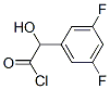144916-95-0,Benzeneacetyl chloride, 3,5-difluoro-alpha-hydroxy- (9CI)