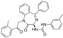 145084-28-2,(R)-N-[2,3-DIHYDRO-1-[2-(2-METHYLPHENYL)-2-OXOETHYL]-2-OXO-5-PHENYL-1H-1,4-BENZODIAZEPIN-3-YL]-N'-(3-METHYLPHENYL)-UREA