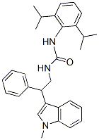 145131-30-2,3-(2,6-dipropan-2-ylphenyl)-1-[2-(1-methylindol-3-yl)-2-phenyl-ethyl]u rea