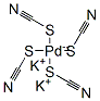 14516-47-3,dipotassium tetrakis(thiocyanato-S)palladate(2-)