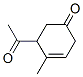 145300-01-2,3-Cyclohexen-1-one, 5-acetyl-4-methyl- (9CI)