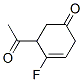 145300-02-3,3-Cyclohexen-1-one, 5-acetyl-4-fluoro- (9CI)