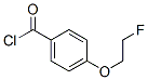145304-36-5,Benzoyl chloride, 4-(2-fluoroethoxy)- (9CI)