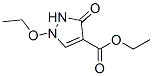145325-80-0,1H-Pyrazole-4-carboxylicacid,1-ethoxy-2,3-dihydro-3-oxo-,ethylester(9CI)