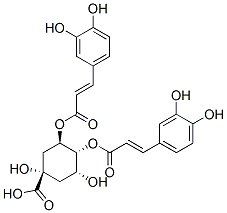 14534-61-3,(1S,3R,4R,5R)-3,4-Bis[[(E)-3-(3,4-dihydroxyphenyl)prop-2-enoyl]oxy]-1,5-dihydroxycyclohexane-1-carboxylic acid