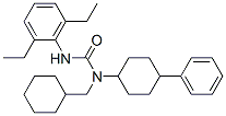145410-51-1,1-(cyclohexylmethyl)-3-(2,6-diethylphenyl)-1-(4-phenylcyclohexyl)urea
