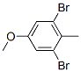14542-71-3,2,6-DIBROMO-4-METHOXYTOLUENE, 98+%