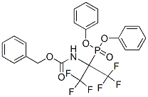 145430-05-3,benzyl N-(2-diphenylphosphoryl-1,1,1,3,3,3-hexafluoro-propan-2-yl)carb amate