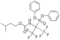 145430-08-6,3-methylbutyl N-(2-diphenylphosphoryl-1,1,1,3,3,3-hexafluoro-propan-2- yl)carbamate