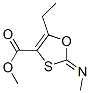 145627-56-1,1,3-Oxathiole-4-carboxylicacid,5-ethyl-2-(methylimino)-,methylester(9CI)
