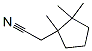 145646-34-0,Cyclopentaneacetonitrile, 1,2,2-trimethyl- (9CI)
