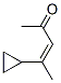 145662-35-7,3-Penten-2-one, 4-cyclopropyl-, (Z)- (9CI)