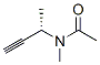 145679-21-6,Acetamide, N-methyl-N-(1-methyl-2-propynyl)-, (S)- (9CI)