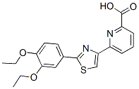 145739-56-6,6-[2-(3,4-diethoxyphenyl)-1,3-thiazol-4-yl]pyridine-2-carboxylic acid