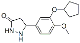 145743-47-1,5-[3-(CYCLOPENTYLOXY)-4-METHOXYPHENYL]PYRAZOLIDIN-3-ONE