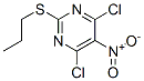 145783-14-8,4,6-DICHLORO-5-NITRO-2-PROPYLTHIOPYRIMIDINE
