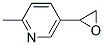 145908-63-0,Pyridine, 2-methyl-5-oxiranyl- (9CI)