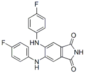 145915-60-2,5,6-BIS[(4-FLUOROPHENYL)AMINO]-1H-ISOINDOLE-1,3(2H)-DIONE