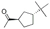 145930-11-6,Ethanone, 1-[3-(1,1-dimethylethyl)cyclopentyl]-, trans- (9CI)