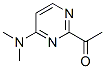 145948-07-8,Ethanone, 1-[4-(dimethylamino)-2-pyrimidinyl]- (9CI)