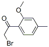 145964-98-3,2-BROMO-1-(2-METHOXY-4-METHYLPHENYL)ETHANONE