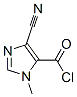 146091-75-0,1H-Imidazole-5-carbonyl chloride, 4-cyano-1-methyl- (9CI)