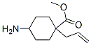 146094-21-5,Cyclohexanecarboxylic acid, 4-amino-1-(2-propenyl)-, methyl ester (9CI)
