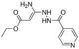 146255-38-1,ETHYL 3-AMINO-3-(2-ISONICOTINOYLHYDRAZINO)ACRYLATE
