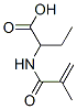 146267-33-6,Butanoic  acid,  2-[(2-methyl-1-oxo-2-propenyl)amino]-  (9CI)