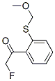 146335-11-7,Ethanone, 2-fluoro-1-[2-[(methoxymethyl)thio]phenyl]- (9CI)