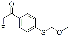 146335-13-9,Ethanone, 2-fluoro-1-[4-[(methoxymethyl)thio]phenyl]- (9CI)