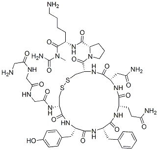 14636-12-5,N-(N-(N-Glycylglycyl)glycyl)-8-L-lysinevasopressin