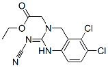 146374-56-3,Ethyl (2-cyanoimino-5,6-dichloro-1,2,3,4-tetrahydroquinazolin-3-yl)acetate