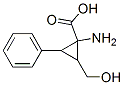 146400-26-2,Cyclopropanecarboxylic acid, 1-amino-2-(hydroxymethyl)-3-phenyl- (9CI)