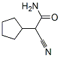 146495-10-5,Cyclopentaneacetamide,  -alpha--cyano-