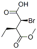 146499-97-0,Butanedioic acid, 2-bromo-3-ethyl-, 4-methyl ester, [S-(R*,S*)]- (9CI)