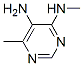 14675-45-7,Pyrimidine, 5-amino-4-methyl-6-(methylamino)- (8CI)