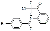 146774-80-3,Benzenecarboximidoyl  chloride,  4-bromo-N-[2-(trichloroacetyl)phenyl]-  (9CI)