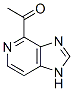 146874-38-6,Ethanone, 1-(1H-imidazo[4,5-c]pyridin-4-yl)- (9CI)