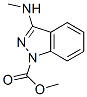 146941-96-0,1H-Indazole-1-carboxylicacid,3-(methylamino)-,methylester(9CI)