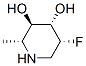 147006-75-5,3,4-Piperidinediol,5-fluoro-2-methyl-,[2R-(2alpha,3beta,4alpha,5alpha)]-(9CI)