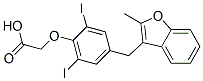 147030-48-6,2,6-DIIODO-4-[(2-METHYLBENZOFURAN-3-YL)METHYL]-PHENOXYACETIC ACID
