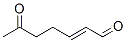 147032-69-7,2-Heptenal, 6-oxo-, (E)- (9CI)