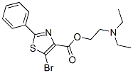147046-40-0,4-Thiazolecarboxylicacid,5-bromo-2-phenyl-,2-(diethylamino)ethylester(9CI)
