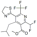 147172-37-0,methyl 2-(difluoromethyl)-5-(4,5-dihydro-1,3-thiazol-2-yl)-4-(2-methyl propyl)-6-(trifluoromethyl)pyridine-3-carboxylate